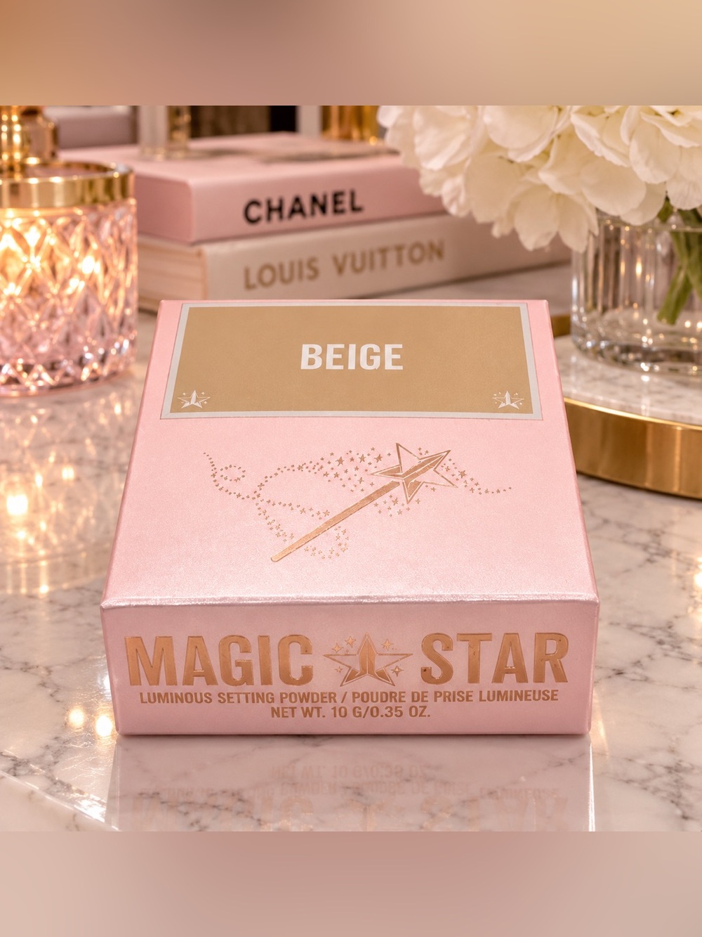 Jeffree Star Cosmetics Magic Star Luminous Setting Powder Beige 0.35 oz NEW